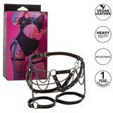 Euphoria Collection Thigh Harness with Chains - Black