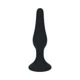 LEVELZ Slim Silicone Anal Plug - BLACK