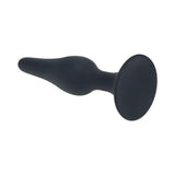 LEVELZ Slim Silicone Anal Plug - BLACK