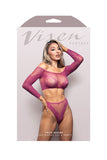 VIXEN Your Desire Long Sleeve Top & Panty