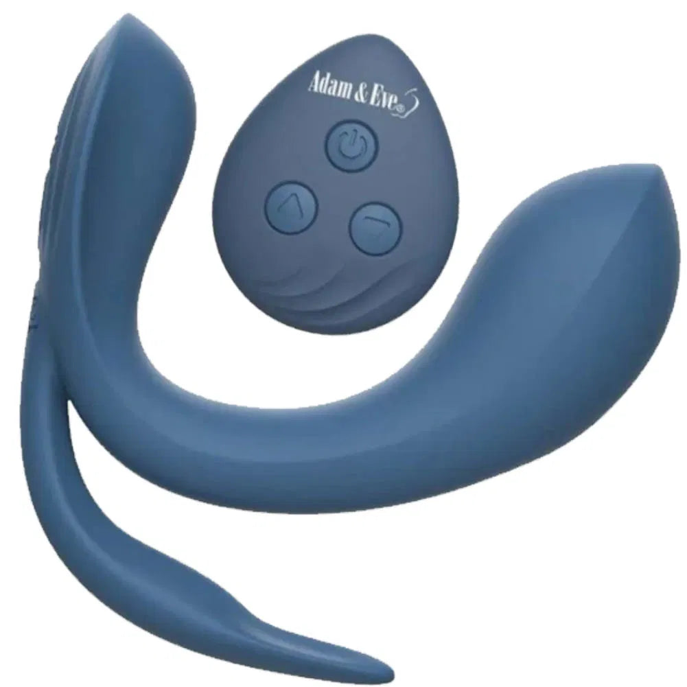 Adam & Eve Licking Vibrator with Remote The Adult Emporium Adam & Eve Licking Vibrator with Remote The Adult Emporium