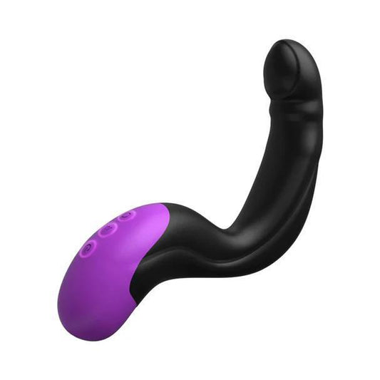 Anal Fantasy Elite Collection Rechargeable Silicone Hyper-Pulse P-Spot Massager Black