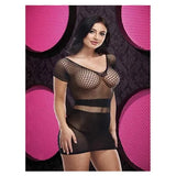 DEEP V MINI DRESS PURPLE