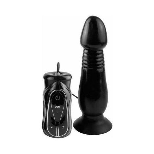 Anal Fantasy Collection Vibrating Thruster With Suction Cup Black