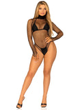 Tell Me More Fishnet Bodysuit