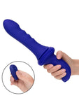 Overdrive Remote Control Rechargeable Silicone Sex Machine Ridge Thruster - Purple