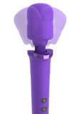 Fantasy For Her Rechargeable Power Wand Multispeed Silicone - Purple