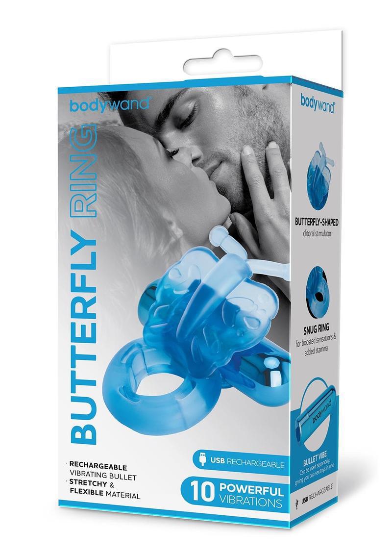 BODYWAND RECHARGEABLE BUTTERFLY RING