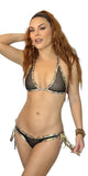 MC Leopard Tie Side Bikini Set - OS