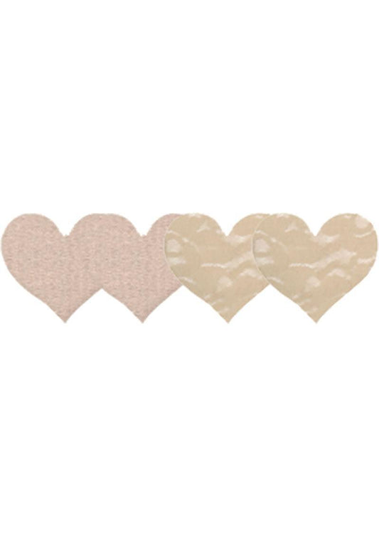 NUDE AMBITION HEARTS