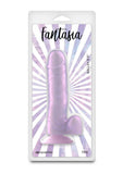 Fantasia Ballsy Dildo 6.5in - Purple