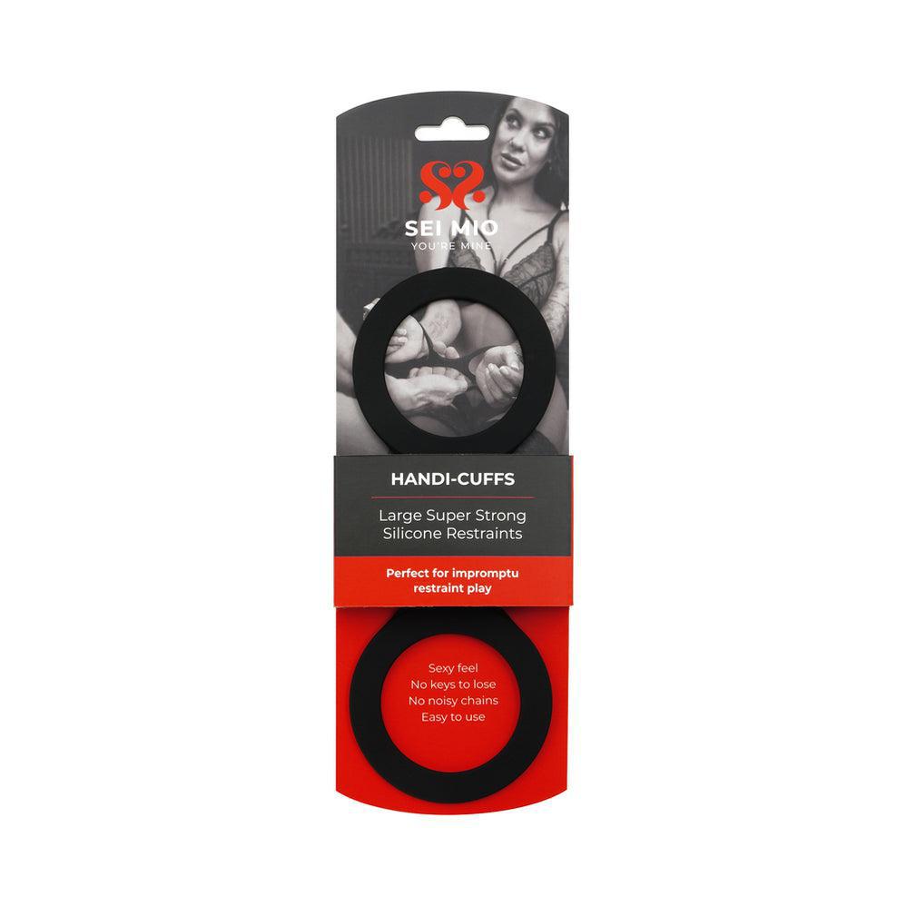 SEI MIO Handi-Cuffs Super Strong Silicone Restraint Cuffs