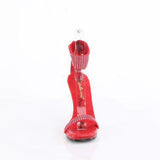 Fabulicious  Chic-40Red Faux Leather-RS/Red