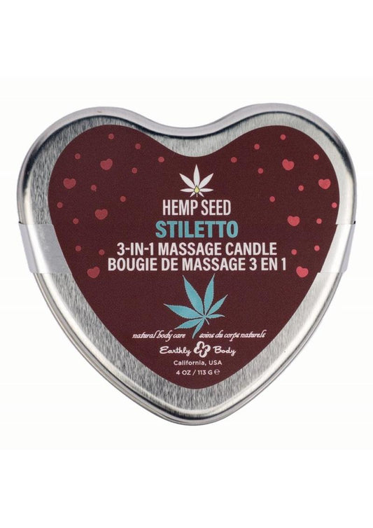 Hemp Seed 3-in-1 Valentines 2025 Massage Candle