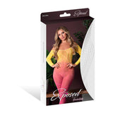 Magic Silk Seamless Long Sleeve Bodystocking One Size