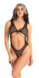 MINOR CREATIONS DIAMOND MESH ROMPER