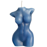 LaCire Torso Form III Candle - Blue