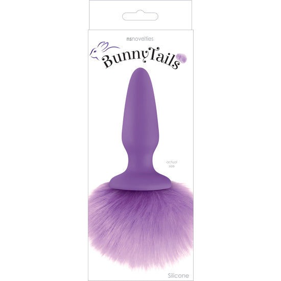 BUNNY TAILS ANAL PLUG PURPLE