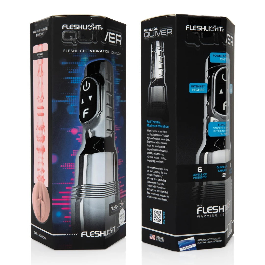 Fleshlight Quiver – Rechargeable Vibrating Stroker